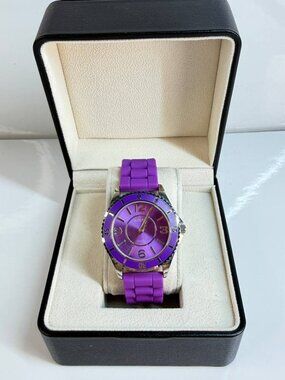 Gossip Purple Quartz Watch – Bold Statement Style